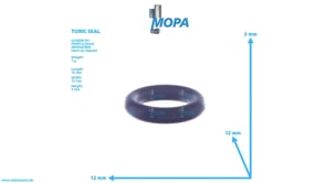 TORIC SEAL - 01175687 suitable for MWM & Deutz engines TORIC SEAL - 01175687 suitable for MWM & Deutz engines