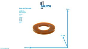SEALING WASHER - 02034470 suitable for MWM & Deutz engines