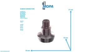 SCHRAUBSTUTZEN - 02127809 passend für MWM & Deutz Motoren