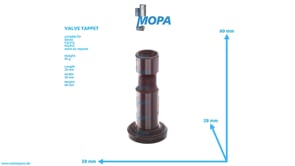 VALVE TAPPET - 03371885 suitable for Deutz engines