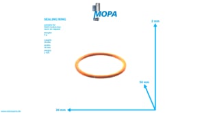 SEALING RING - 06561920732 suitable for MAN D engines