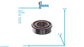 ZYLINDERROLLENLAGER - 205412202002 passend für MTU Motoren