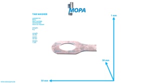 SICHERUNGSBLECH - 700290017000 passend für MTU Motoren