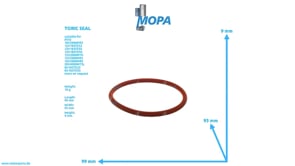 TORIC SEAL - 700429085002 suitable for MTU engines
