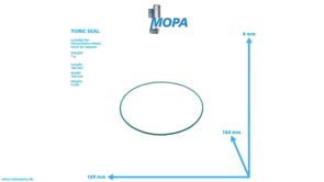 TORIC SEAL - 992065 suitable for Volvo/Volvo Penta engines