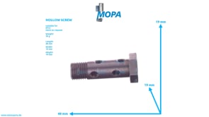 HOHLSCHRAUBE - 000000007940 passend für MTU Motoren