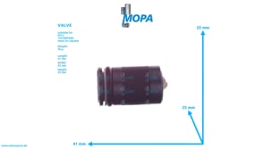 VALVE - 0000746184 suitable for MTU engines VALVE - 0000746184 suitable for MTU engines