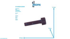 CYLINDER SCREW - 000912006022 suitable for MTU engines