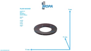 SCHEIBE - 002093071100 passend für MTU Motoren SCHEIBE - 002093071100 passend für MTU Motoren