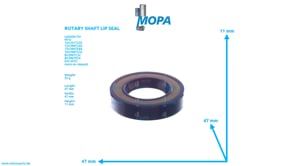 ROTARY SHAFT LIP SEAL - 0049979447 suitable for MTU engines ROTARY SHAFT LIP SEAL - 0049979447 suitable for MTU engines
