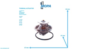 THERMAL ACTUATOR - 0052030475 suitable for MTU engines