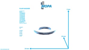 PLAIN WASHER - 01107110 suitable for Deutz engines