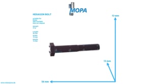 HEXAGON BOLT - 01111159 suitable for Deutz engines