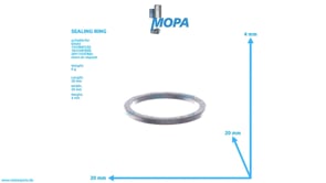 SEALING RING - 01118699 suitable for Deutz engines