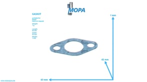 GASKET - 01120794 suitable for Deutz engines