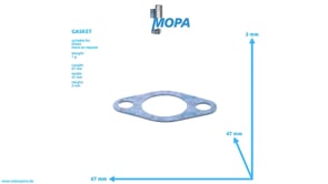 GASKET - 01120805 suitable for Deutz engines