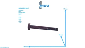 HEXAGON BOLT - 01148447 suitable for Deutz engines