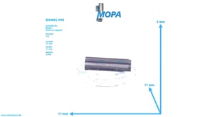 DOWEL PIN - 01152671 suitable for Deutz engines