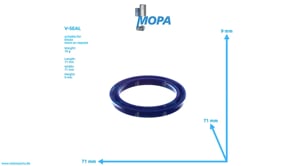 V-SEAL - 01162085 suitable for Deutz engines