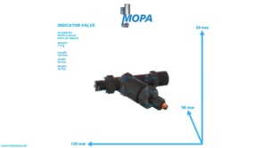 INDIZIERVENTIL - 01174814 passend für MWM & Deutz Motoren INDIZIERVENTIL - 01174814 passend für MWM & Deutz Motoren