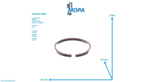 KOLBENRING - 01304818 passend für Deutz Motoren
