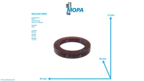 SEALING RING - 0139973247 suitable for MTU engines