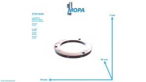 STOP RING - 02002683 suitable for MWM & Deutz engines