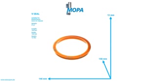 V-SEAL - 02014604 suitable for MWM & Deutz engines