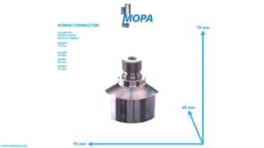 SCREW CONNECTOR - 02129341 suitable for MWM & Deutz engines