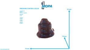 PRESSURE CONTROL VALVE - 02138545 suitable for Deutz engines