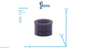 SEALING RING - 0229978348 suitable for MTU engines SEALING RING - 0229978348 suitable for MTU engines