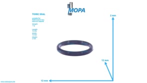 TORIC SEAL - 06569310452 suitable for MAN D engines