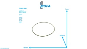 TORIC SEAL - 06569364150 suitable for MAN D engines