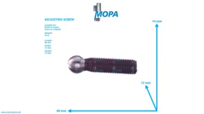 ADJUSTING SCREW - 12028031 suitable for MWM & Deutz engines
