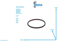 SEALING RING - 12154649 suitable for MWM & Deutz engines