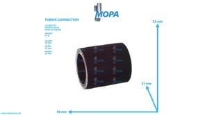 TUBING CONNECTION - 12161870 suitable for MWM & Deutz engines