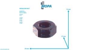 HEXAGON NUT - 12212416 suitable for MWM & Deutz engines
