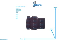 SOCKET WRENCH - 12217863 suitable for MWM & Deutz engines