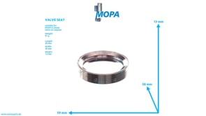 VALVE SEAT - 12303495 suitable for MWM & Deutz engines