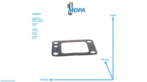 GASKET - 12900980 suitable for MWM & Deutz engines