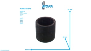 RUBBER SLEEVE - 12911928 suitable for Deutz engines