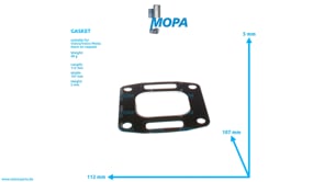 GASKET - 23767260 suitable for Volvo/Volvo Penta engines