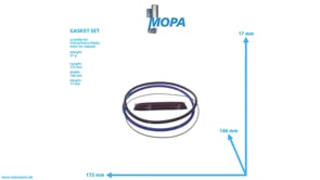GASKET SET - 271158 suitable for Volvo/Volvo Penta engines