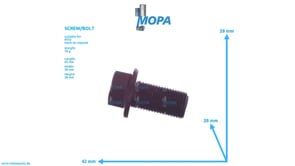 SCREW/BOLT - 4220350071 suitable for MTU engines
