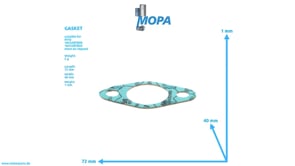 GASKET - 5000610180 suitable for MTU engines
