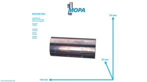 PISTON PIN - 51025020119 suitable for MAN D-engines