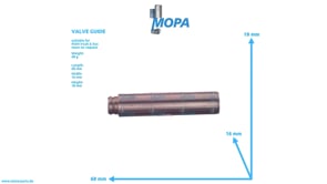 VALVE GUIDE - 51032010131 suitable for MAN D engines