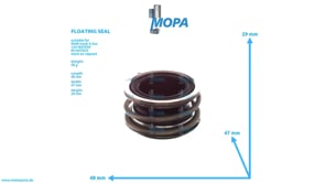 FLOATING SEAL - 51065206016 suitable for MAN D engines