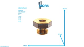 SCREW PLUG - 51903100241 suitable for MAN D-engines