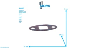 DICHTUNG - 51966010575 passend für MAN D Motoren